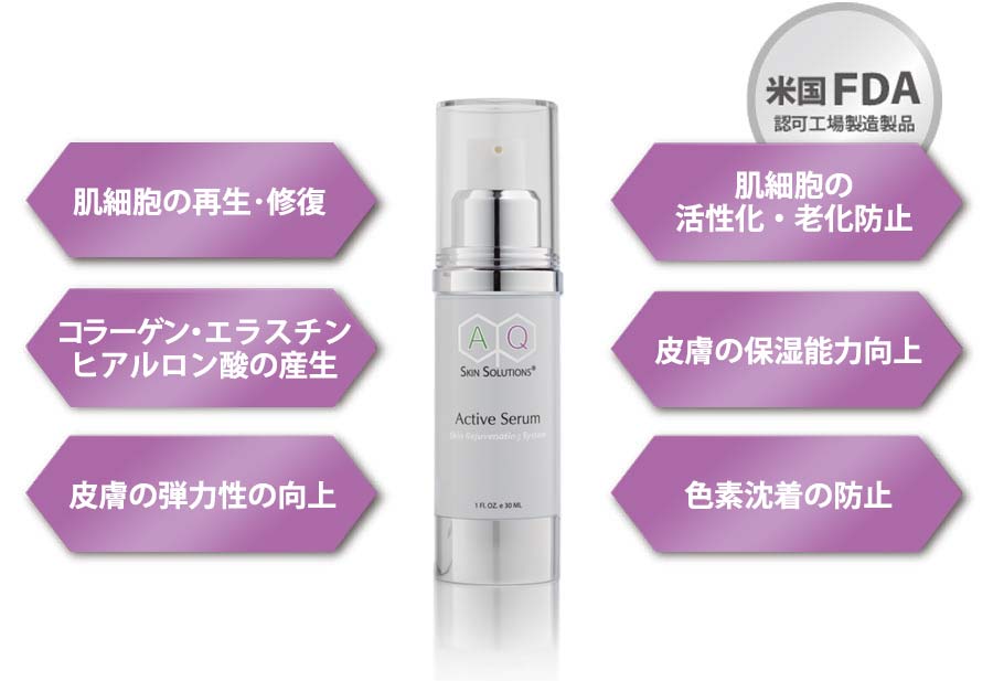AQ Skin Solutions｜Dr.アーメッドのグロースファクター美容液の個人輸入